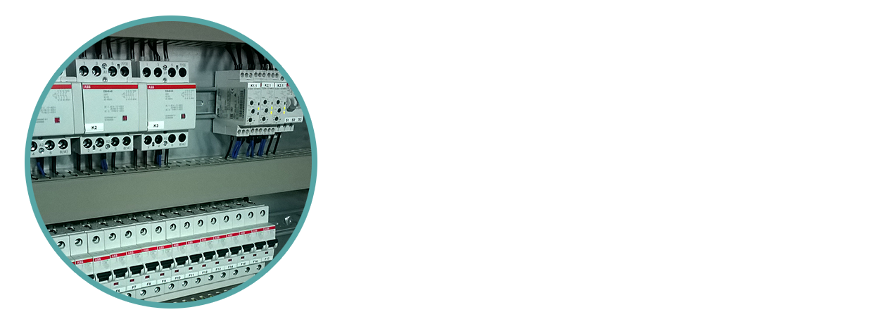 Unterverteilung einer Videowall